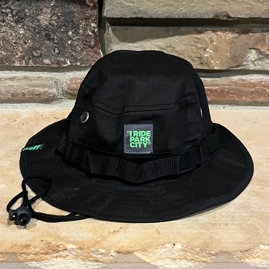Neff Park City 100 Cotton Boonie Hat I Ride Park City